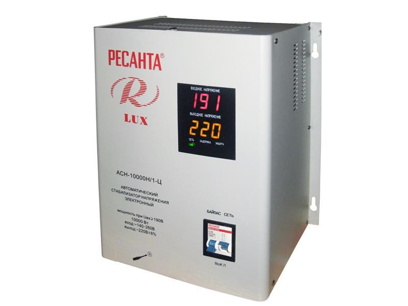 Цифровой стабилизатор напряжения Ресанта ACH-10000Н/1-Ц