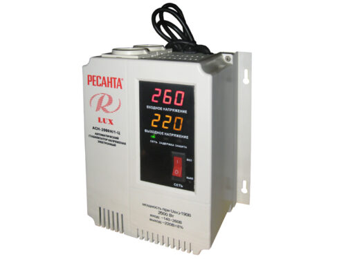 Цифровой стабилизатор напряжения Ресанта ACH-2000Н/1-Ц