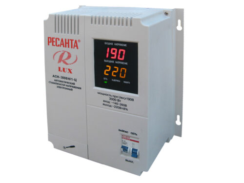 Цифровой стабилизатор напряжения Ресанта ACH-3000Н/1-Ц